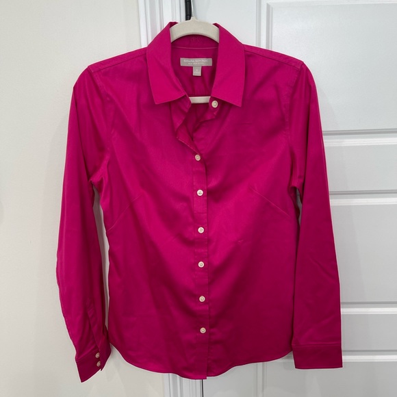 Banana Republic Tops - Banana Republic Pink Button-up Fitted Top, work business professional wear
